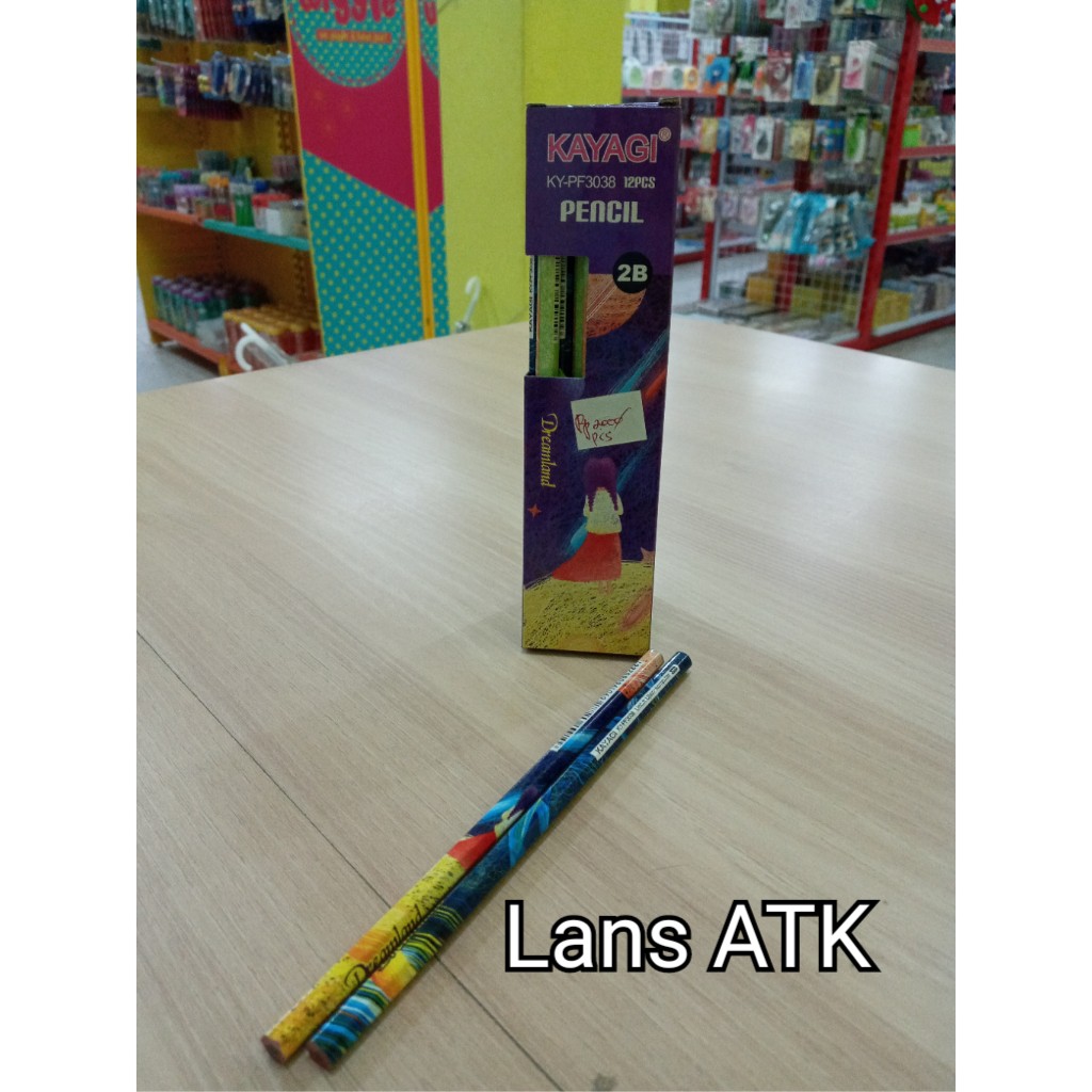 

Pensil 2B Kayagi KY-PF3038 12 Pcs