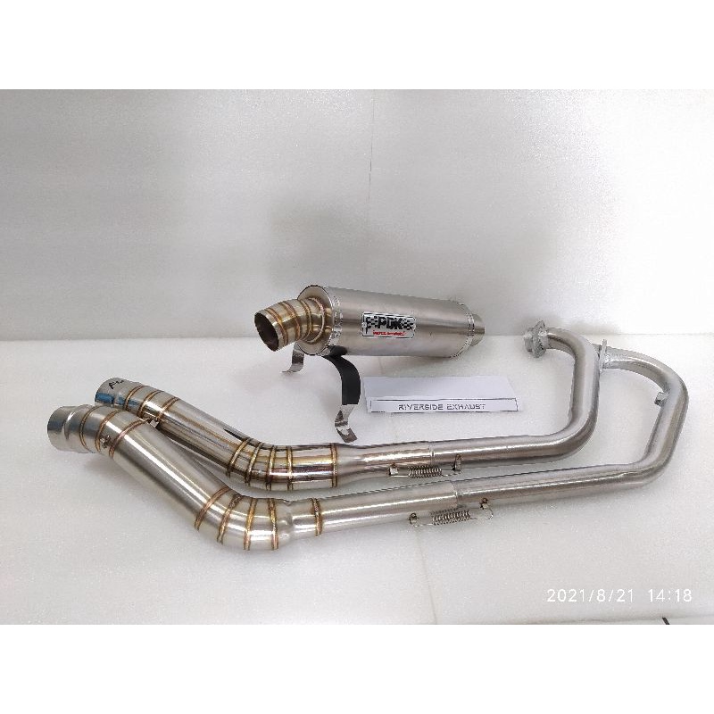 Knalpot RACING pnp SATRIA FU SONIC150 CBR150 CB150R GSX R-15 MT-15 Pdk Racing