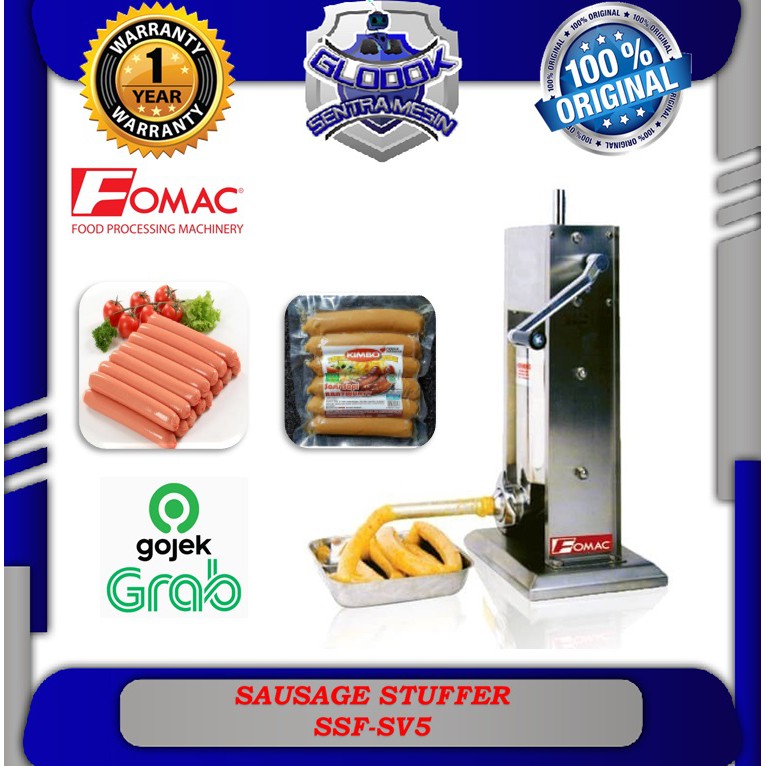 Mesin Cetak Sosis Sausage Stuffer SSF-SV5 FOMAC