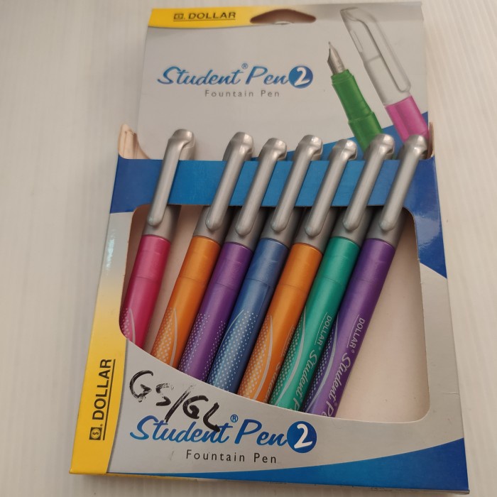 

Star Student Pen Dollar Fountain Pen( Pena Cair/ Tinta) Harga Per Pcs Bagus