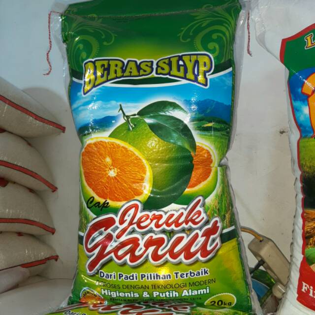 

HG Beras Cap Jeruk Garut 5kg 10kg 20kg Kualitas Bagus