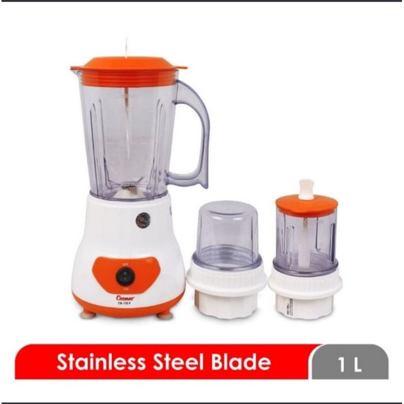 COSMOS  Blender 1 Liter 3in1 3 Tabung CB 172 P - Garansi Resmi 1 Tahun