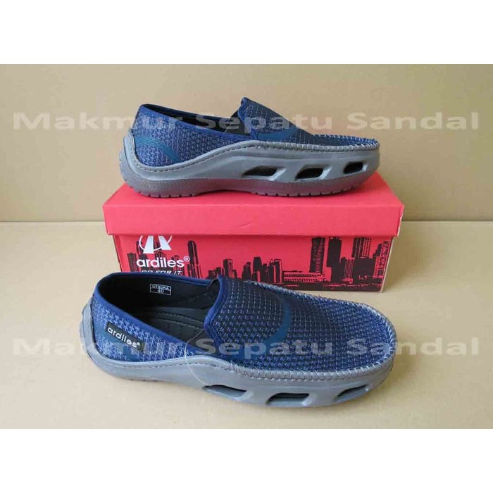 New Sepatu Slip On Pria - Ardiles Otsuka - Biru Murah