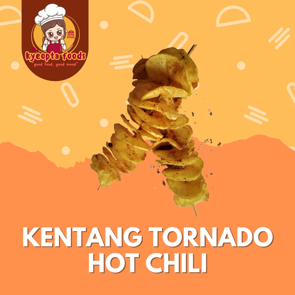 

Kyeopta Kentang Tornado Hot Chili buy 1 get 1