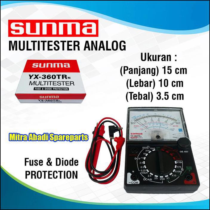 MULTIMETER/MULTITESTER ANALOG SAMWA YX-360TRN