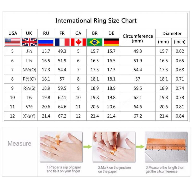 Cincin Berlian Imitasi Bahan 925 silver Gaya Korea Untuk Wanita