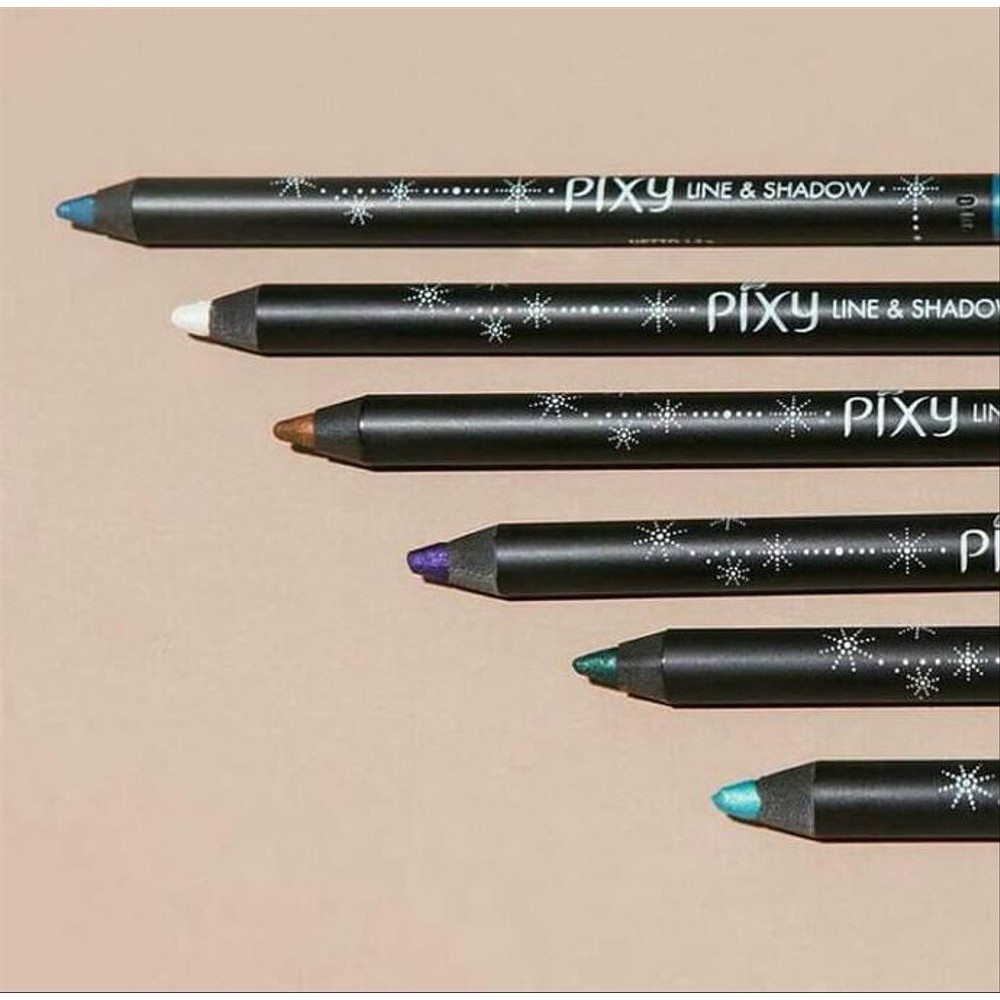 Ningrum Kecantikan Mata PIXY Line &amp; Shadow Pensil Eyeliner 100% Original Pixy - 8021