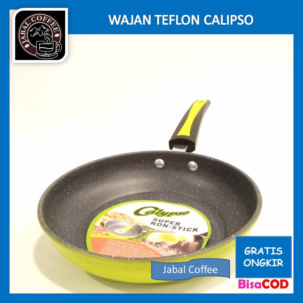 Wajan Teflon Anti Lengket / Teplon Anti Lengket Calipso Diameter 20 Cm