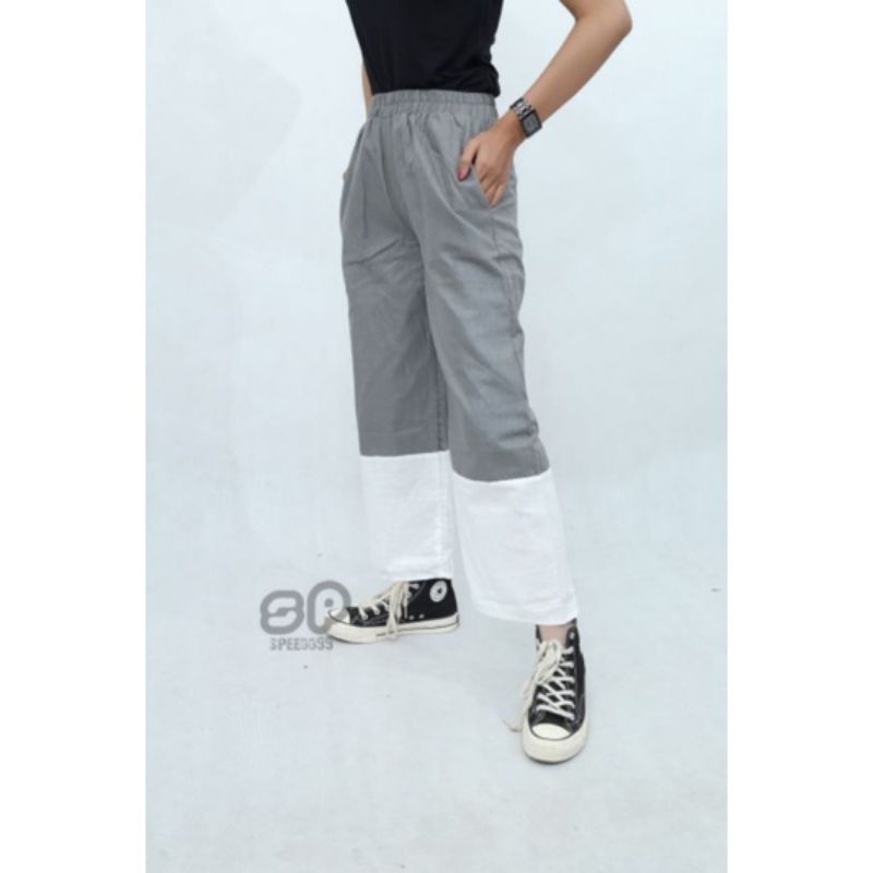 To Tone Pants Celana Model Thailand terbaru - Celana model astetic - Celana Jumbo XXL Bahan Twill Streat Import