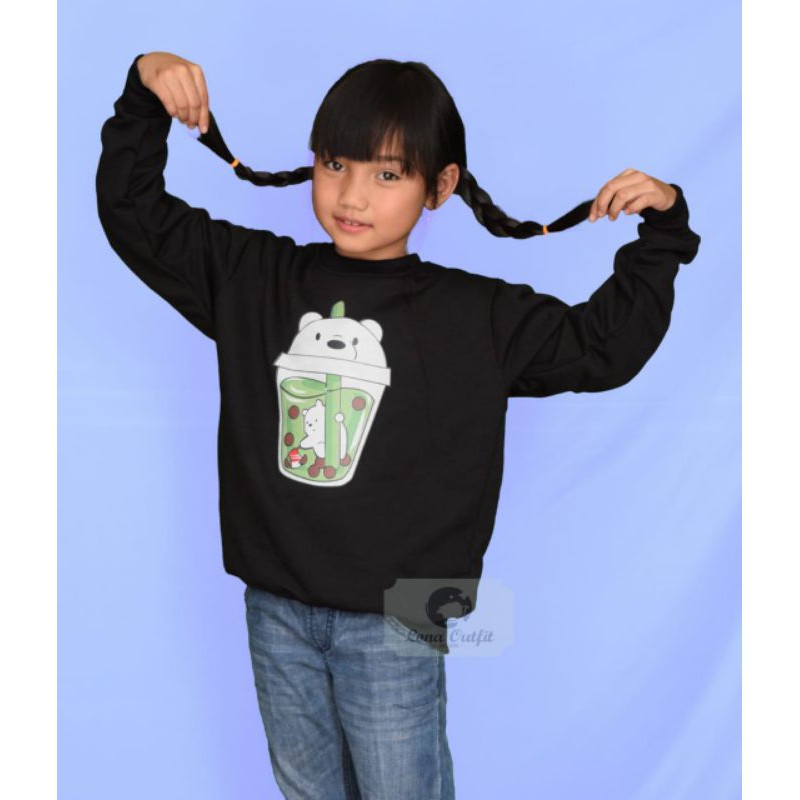 PAKAIAN ANAK - BOBA BEAR - SWEATER ANAK UNISEX - TERLARIS