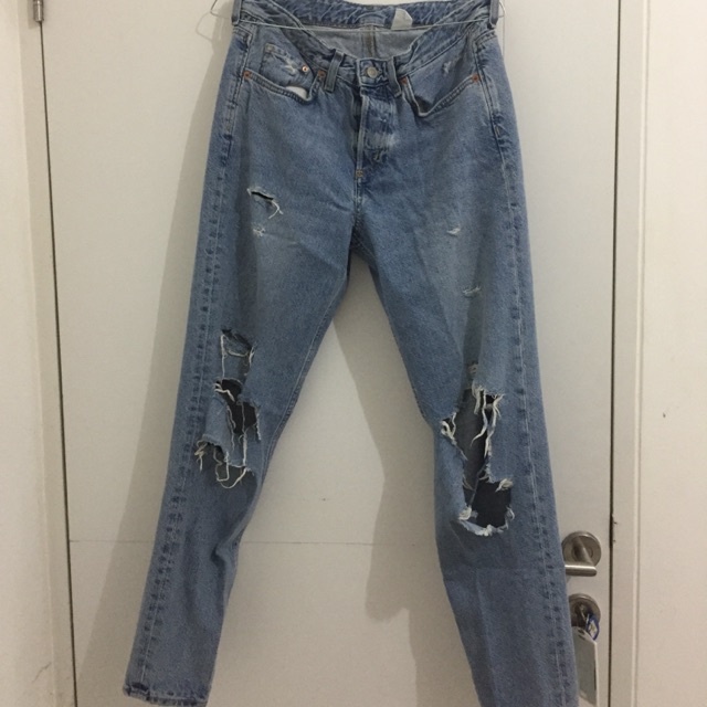 ripped jeans pria h&m