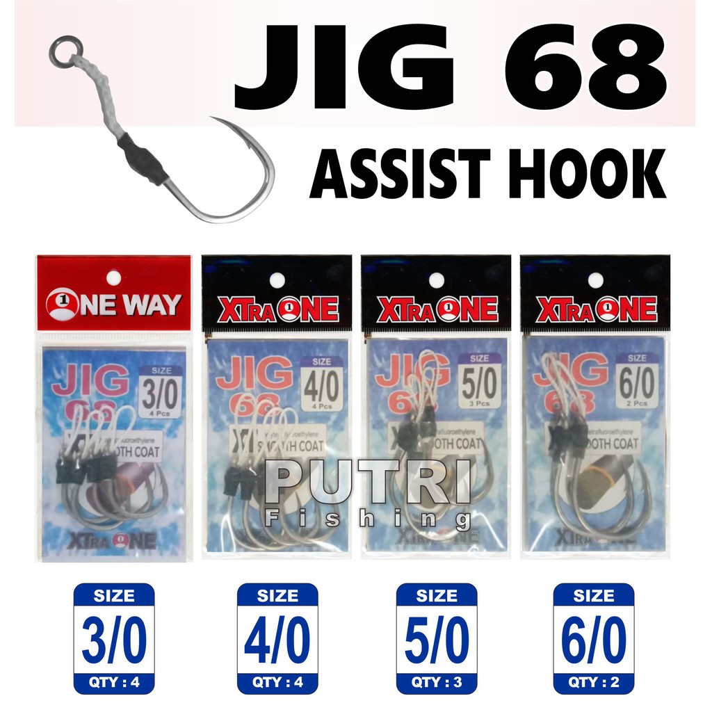 MATA KAIL XTRA ONE ASSIST HOOK JIG 68