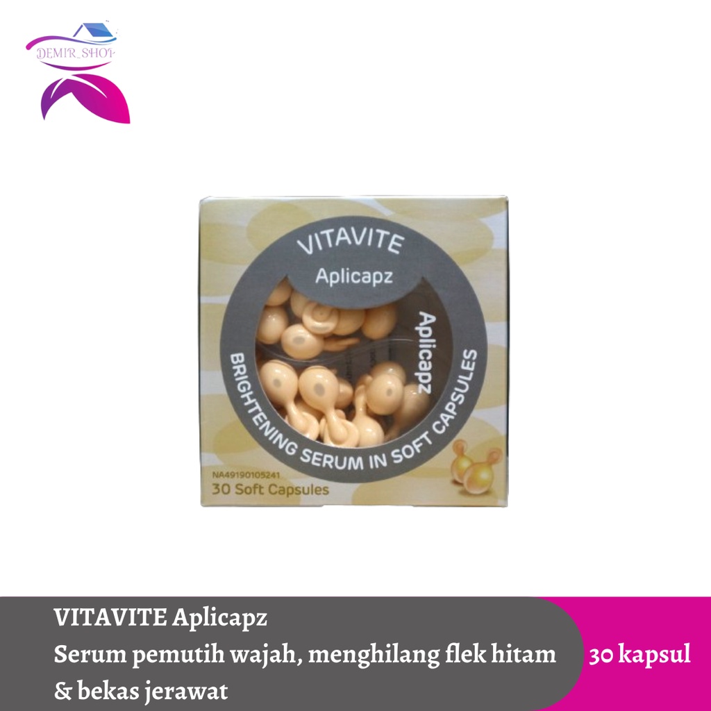 Vitavite Aplicapz Serum Pemutih Wajah &amp; Menghilangkan Flek Hitam