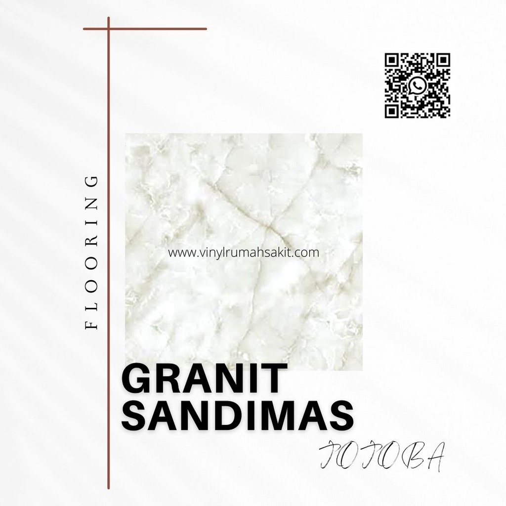 [PROMO] GRANIT LANTAI MOTIF MEWAH - SANDIMAS JOJOBA 60cmX60cm