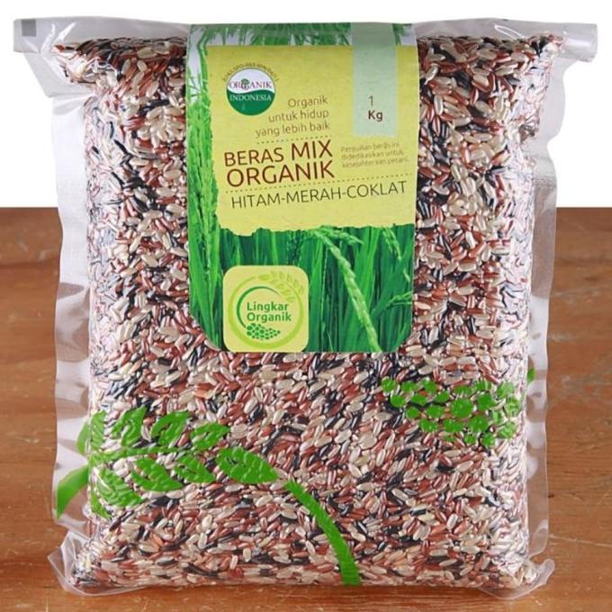 

Big Sale Lingkar Organik Beras Mix 1 KG (Merah, Hitam, Coklat) | Organic Rice Cuci Gudang Awal Tahun