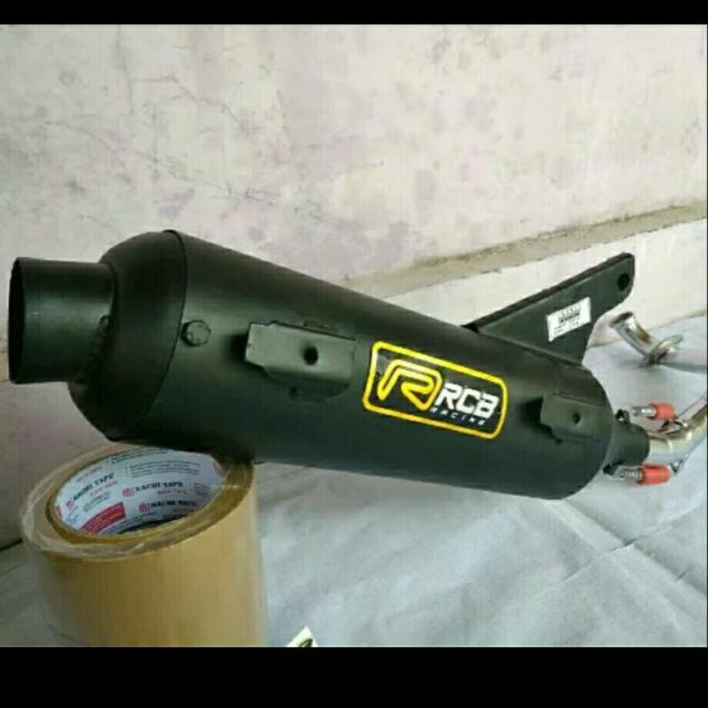 KENALPOT RCB SUGIGI BEAT, KENALPOT STANDAR RACING BEAT, SCOOPY