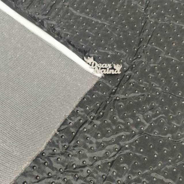 Anti slip pasang kain alas bintik dot lapis busa oscar perlak kulit imitasi sintetis antislip selip