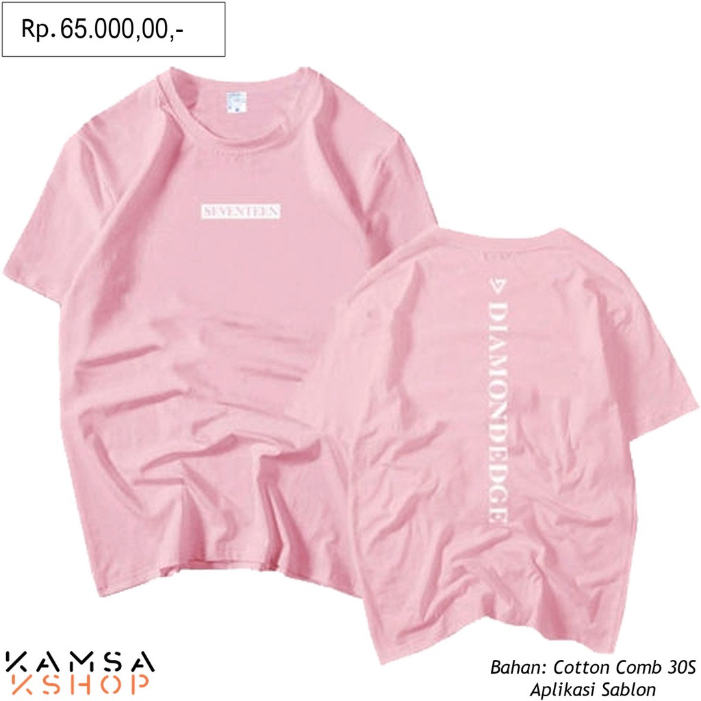 BAJU SEVENTEEN DIAMOND EDGE TSHIRT SEVENTEEN DIAMOND EDGE KAOS SEVENTEEN DE