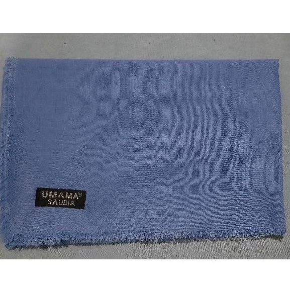 Preloved Kerudung Rawis UMAMA SAUDIA Biru Muda