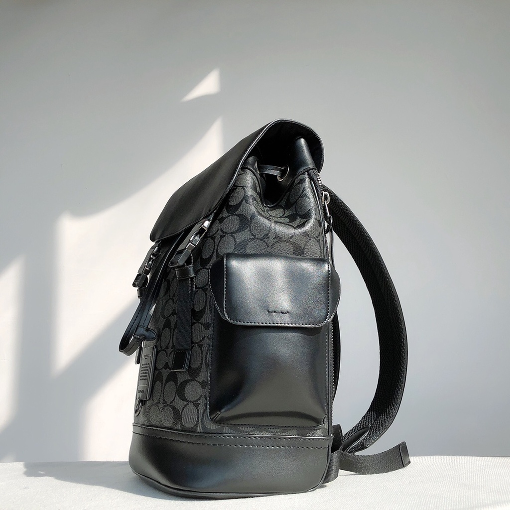 [Instant/Same Day]COACH 40344 8460 7673  6018  2710  5091  89080  50044  1059  38755  79036  Black Backpack Mountaineering Bag   beibao