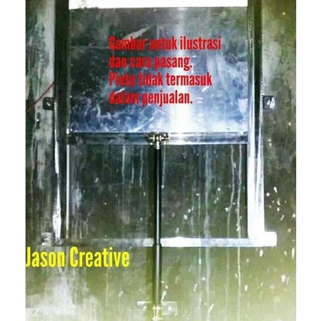 Otomatis Penutup Pintu Rumah Burung Walet Hanya Controller Saja