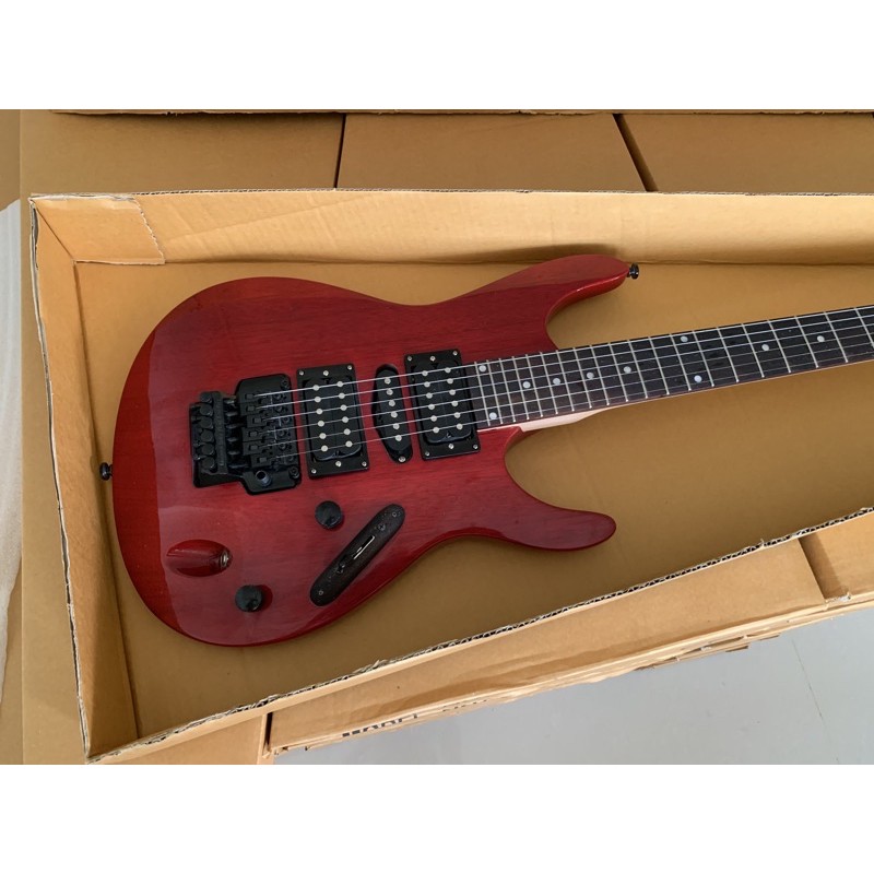 Gitar Ibanez s series new updown-Merah paking kayu