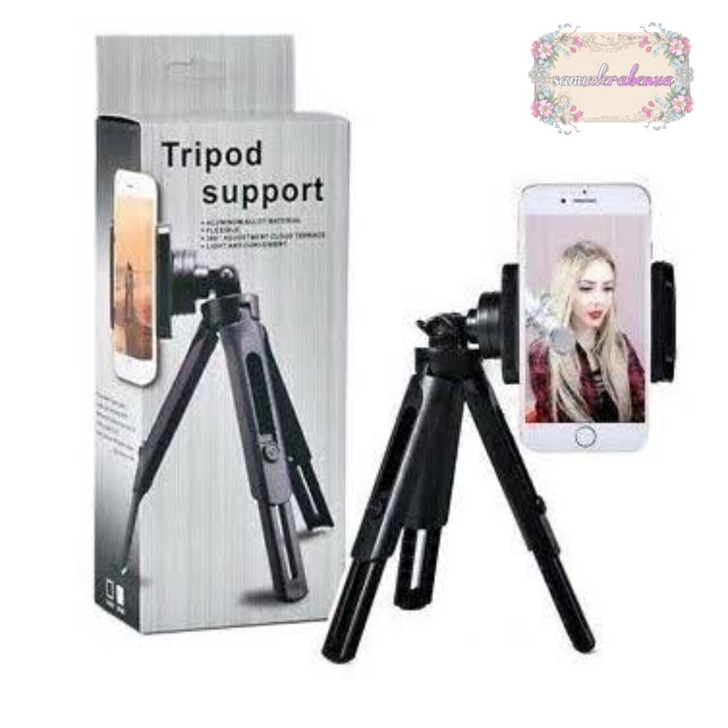 HD3 Tripod Support Tripod Mini Plus Holder TRIPOD SUPPORT MINI 4 LEVEL PHONE EXTENDABLE WITH HOLDER U universal PHONE HOLDER SB3036