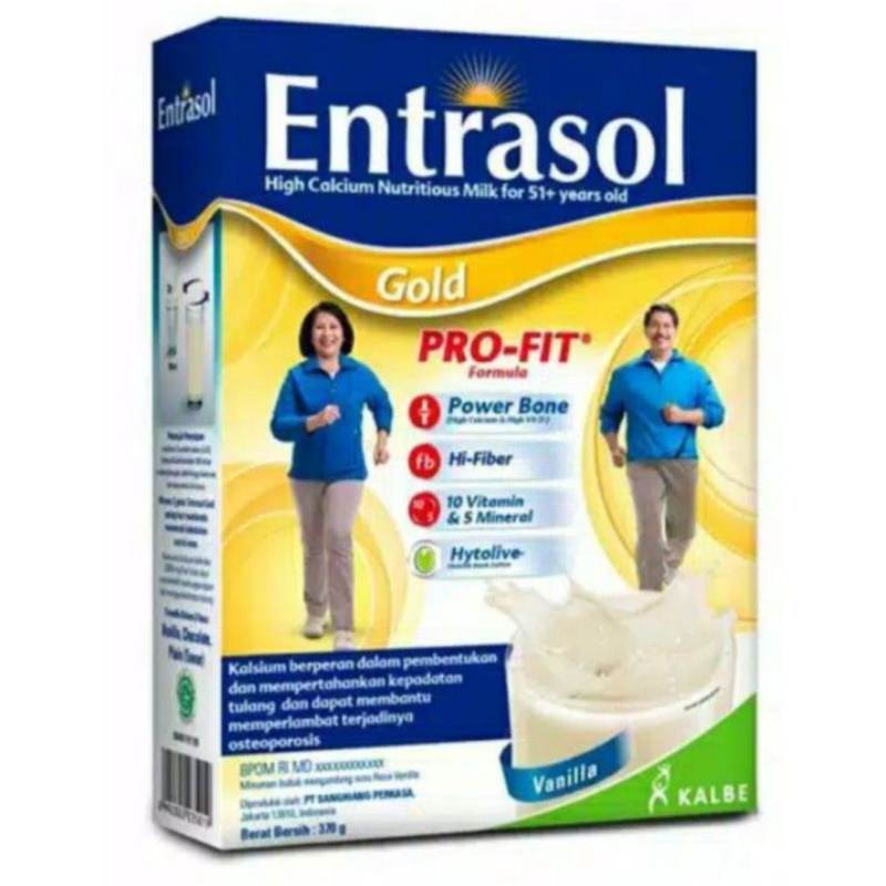 Entrasol Gold Vanila 175 gram