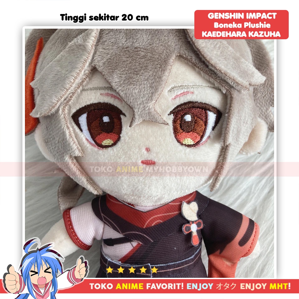 Boneka Anime Karakter Genshin Impact Kaedehara Kazuha Plushie Doll