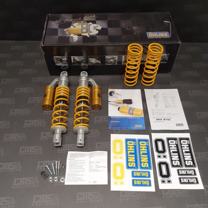 Shockbreaker Shock OHLINS Pcx 150 Lokal Type HO 810 Tabung Atas Original