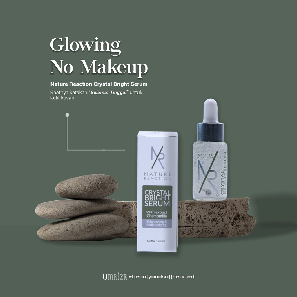NATURE REACTION CRYSTAL BRIGHT SERUM |NATURE REACTION CRYSTAL SERUM NATURE REACTION SERUM 100% ORI