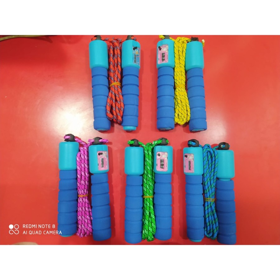 [MURAH] Skipping High Quality kokoh skipping digital bahan baja skipping hitung otomatis/Tali Lompat Skipping Jump Rope + Counter Untuk Olahraga