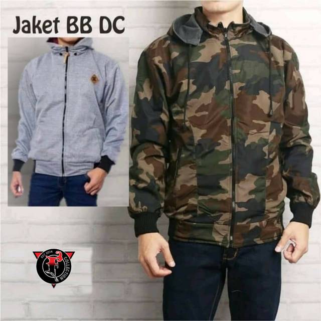 JAKET BB LORENG/JAKET PRIA/JAKET MURAH/JAKET MOTIF LORENG/JAKET BOLAK BALIK