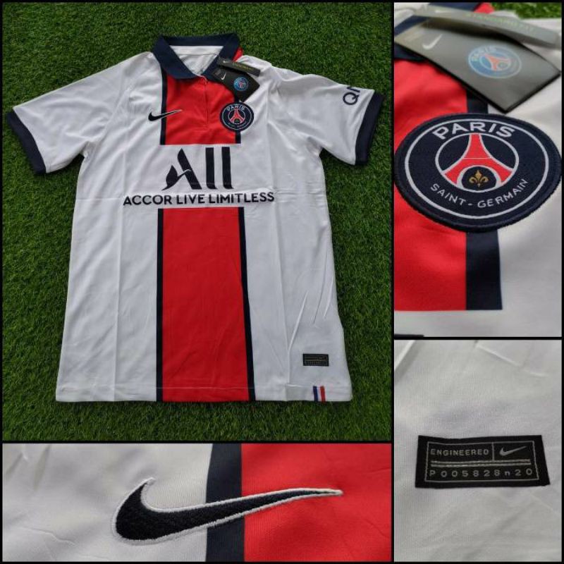 JERSEY PSG AWAY  2020-2021 BAJU BOLA GRADE ORI