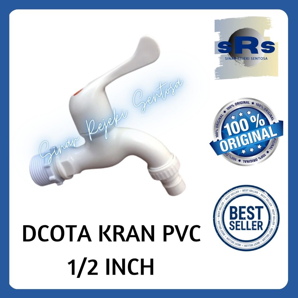 Dcota Kran Keran Air Pvc 1/2 Inch