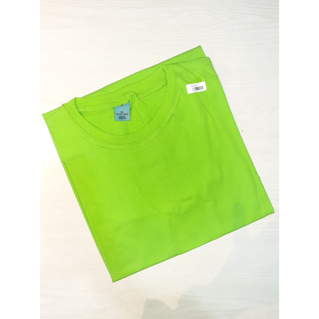 KAOS PENDEK HIJAU STABILO