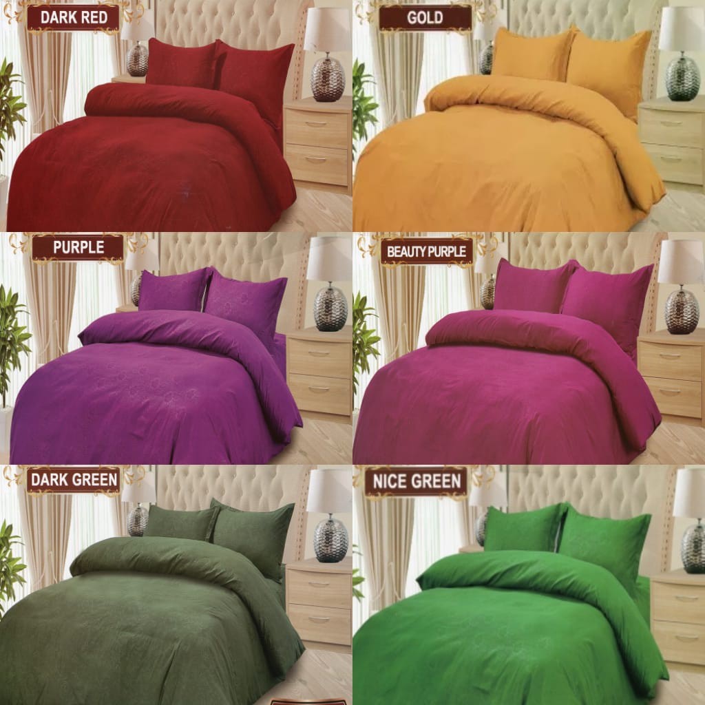 RC BONITA Sprei Polos Emboss KING uk. 180x200 Dijamin tidak luntur!