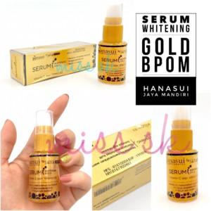 ✨LACIKOSME✨ Hanasui Jaya Mandiri Serum whitening Gold BPOM / serum emas collagen