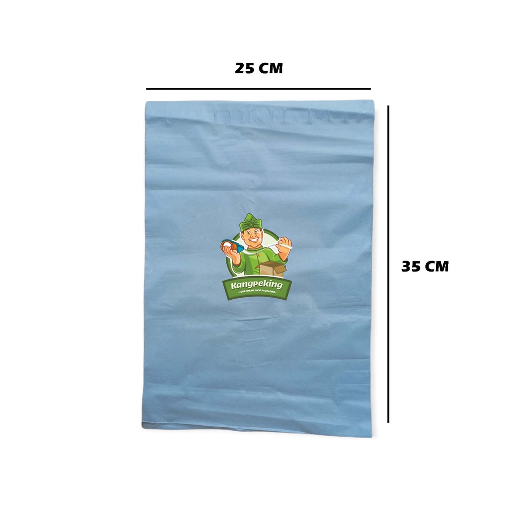 

Plastik Packing Polymailer 25x35 isi 100 pcs plastik amplop packing online shop putih
