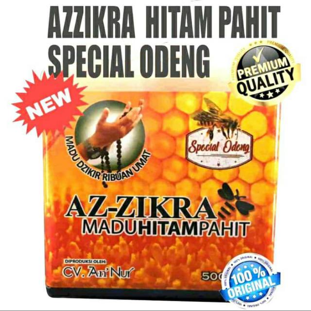 

Madu Hitam Pahit AzZikra Special Odeng