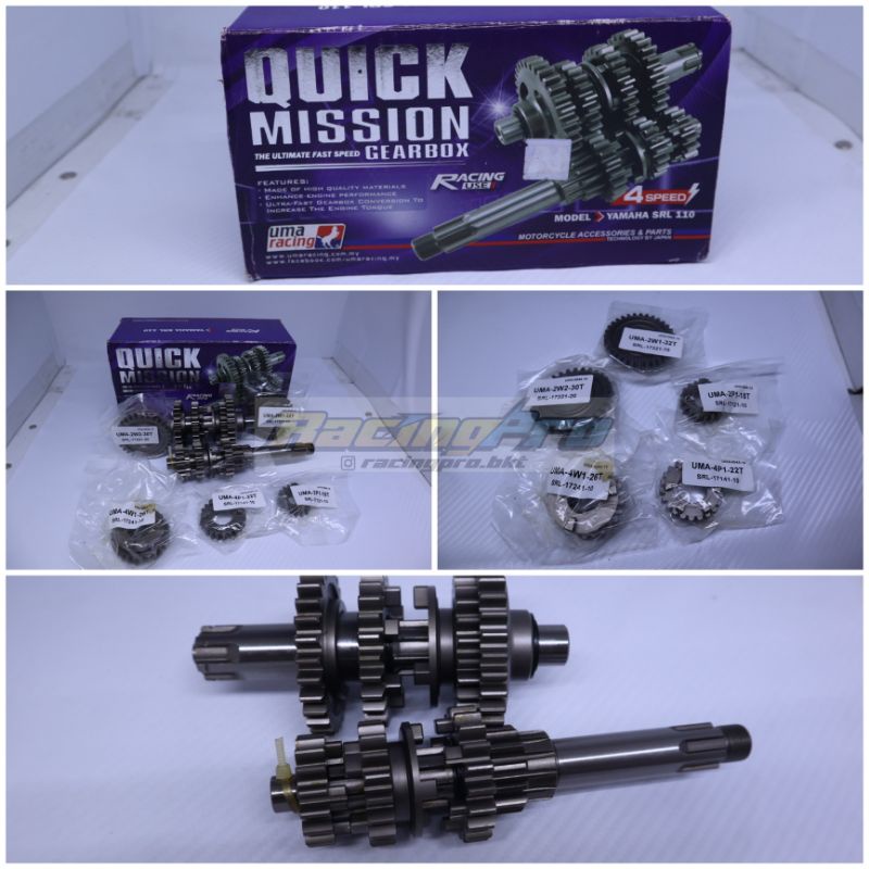 Gearbox gear rasio jupiter z uma racing