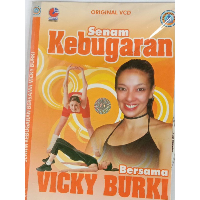 VCD Original Senam Kebugaran Bersama Vicky Burki