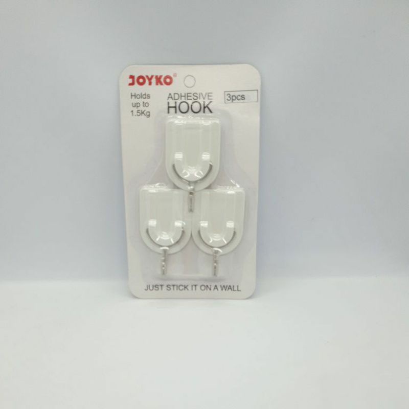 

adhesive hook joyko 1.5kg 3pcs