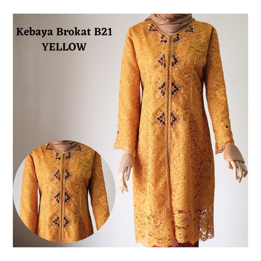 KEBAYA BROKAT TUNIK PAYET NON  GLITER / KEBAYA BROKAT PESTA / KEBAYA BROKAT PAYET