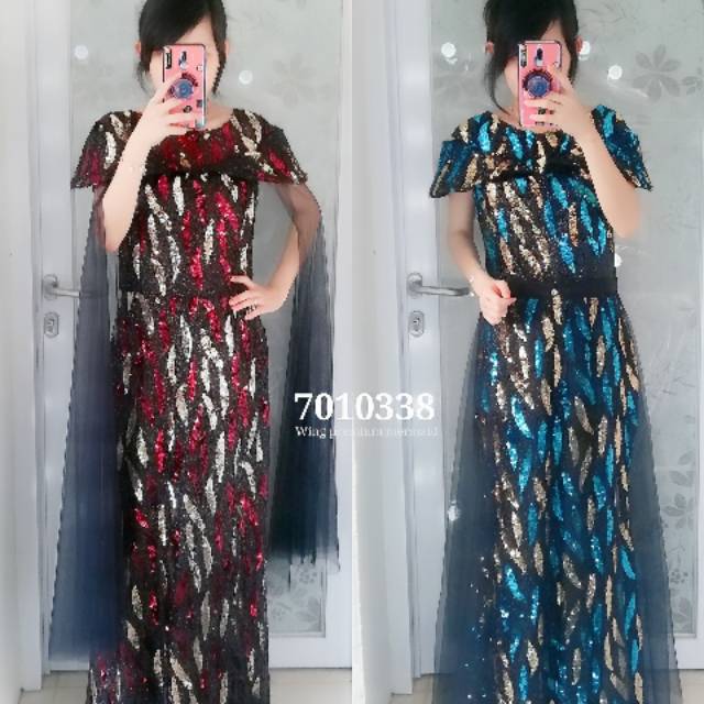 7010338 Long Dress Magical 3 in 1 dress sequin party dress pesta