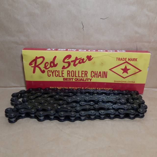 Rantai Sepeda Bicycle Chain Red Star A31