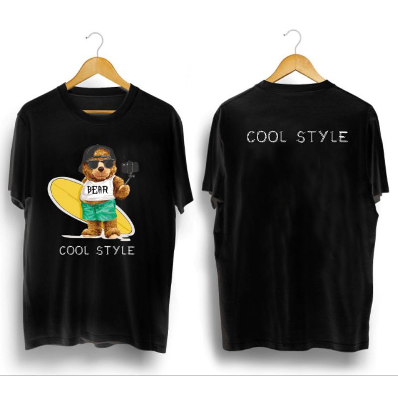 kaos pria/COOL STYLE BEAR/kaos distro