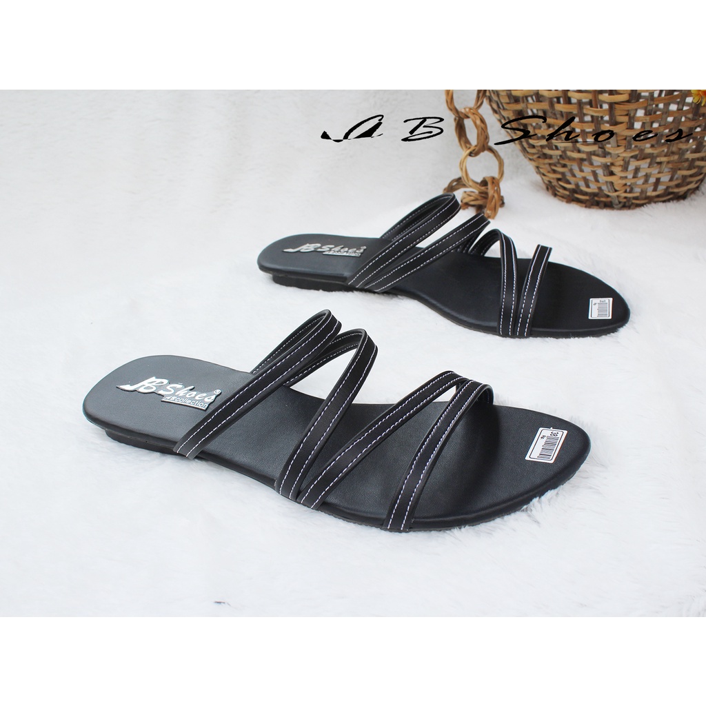 Sandal Wanita Murah Sandal Teplek Wanita Tali Samping Sandal Flat Wanita