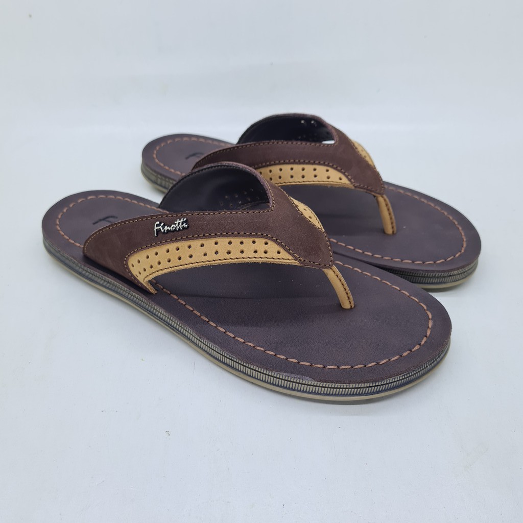 Sandal pria kulit asli premium Finotti RJK 01