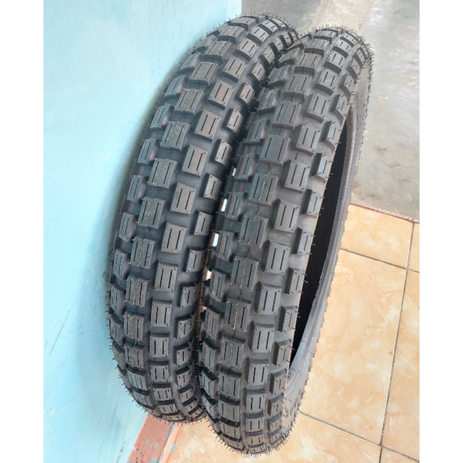 Ban luar trial/semi trail SK68 ukuran 400-17 & 400-18 baru non bungkus